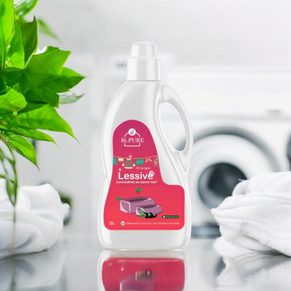 Lessive concentrée au Savon noir 2L
