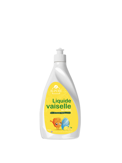 Liquide vaisselle au citron BIO 750ml.