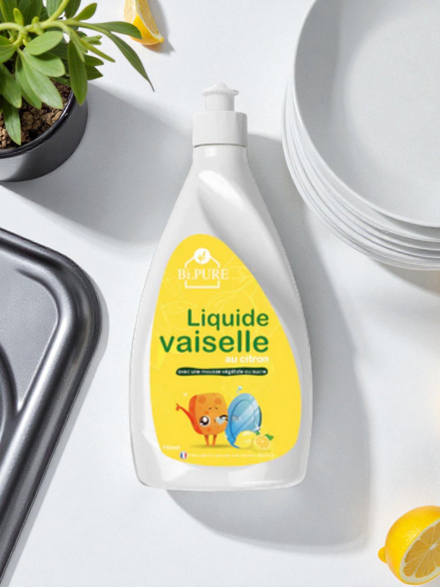 Liquide vaisselle au citron 750ml