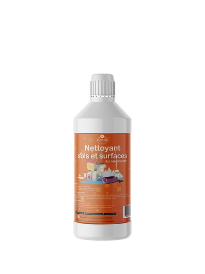 Nettoyant au savon noir bio sols et surfaces 1L