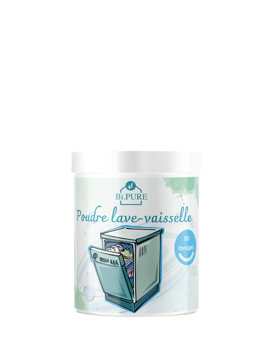 Poudre Lave-Vaisselle 100% naturelle 80 lavages