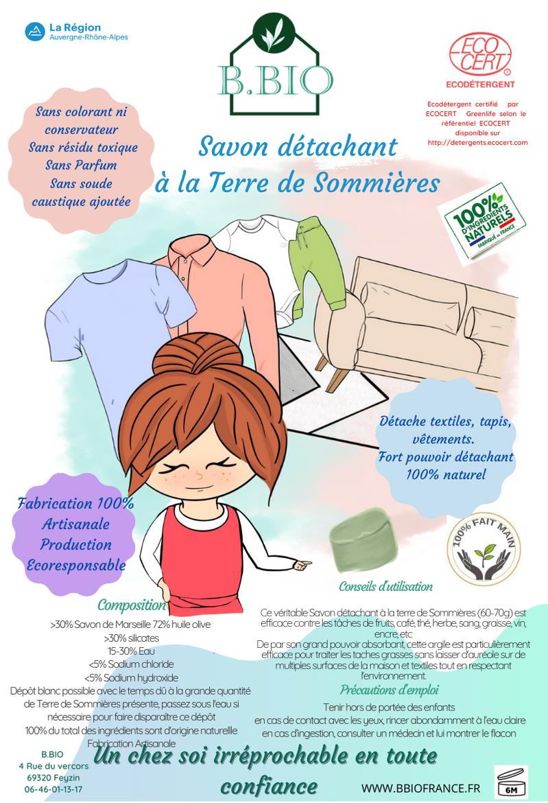 Savon détachant à la Terre de Sommières